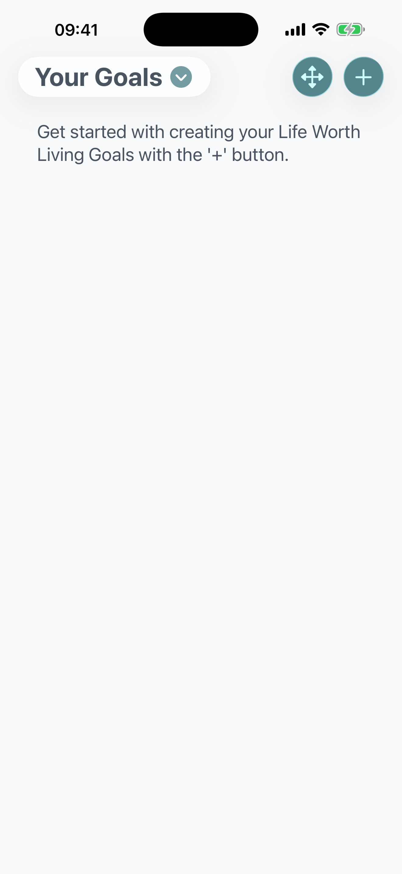 Life Worth Living Goals home