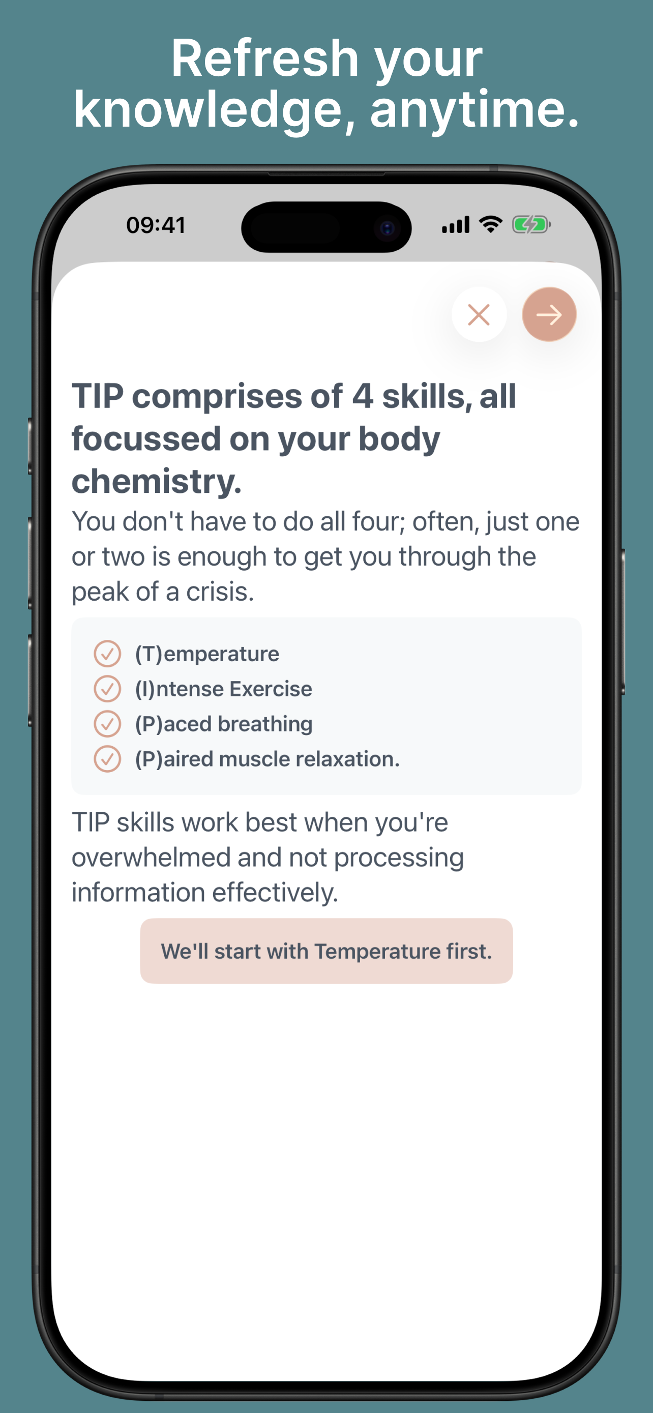 App screenshot