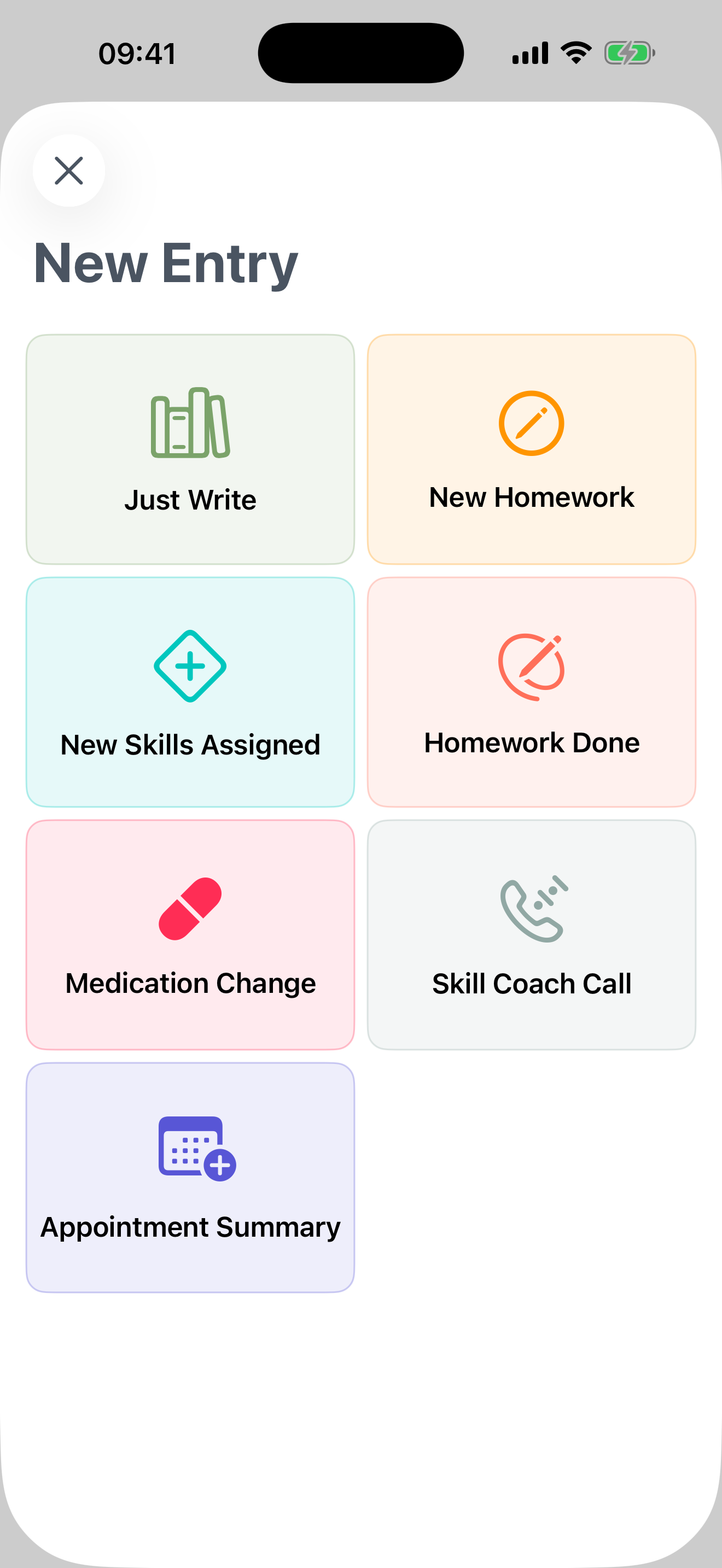 Adding a journal entry